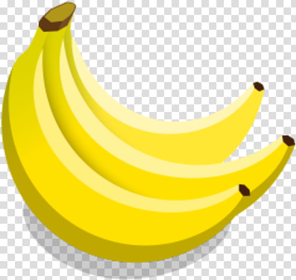 Cartoon Banana, Fruit, Banana Family, Yellow, Saba Banana, Cooking Plantain, Food, Smile transparent background PNG clipart