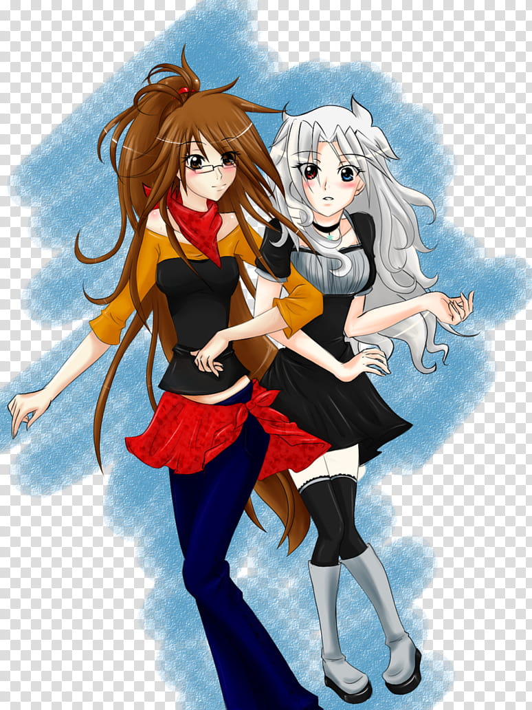 Yuki y Kaoru transparent background PNG clipart