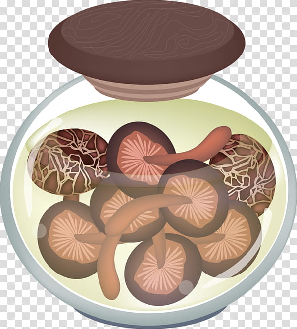 Mushroom, Shiitake, Tea, Food, Jar, Vegetable, Steel And Tin Cans, Red Raspberries transparent background PNG clipart