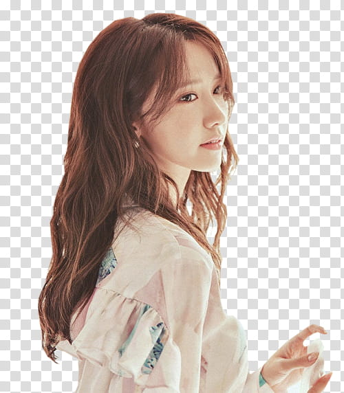 Im Yoona, woman wearing white top transparent background PNG clipart