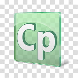 D Glass Adobe CS Icons, Captive transparent background PNG clipart