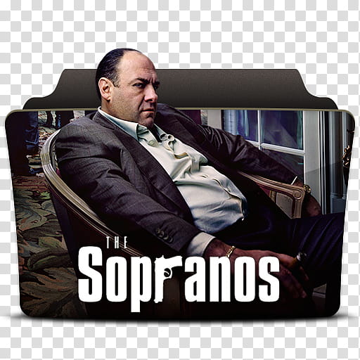 TV Series Folder Icons PACK , The Sopranos transparent background PNG clipart