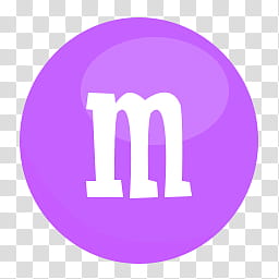M and M Icons,  transparent background PNG clipart