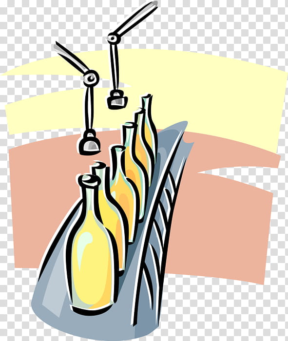 Factory, Assembly Line, Industry, Production Line, Manufacturing, Yellow, Bottle, Food transparent background PNG clipart