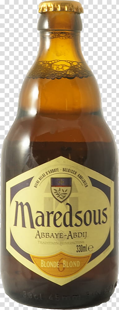 Beer, Tripel, Ale, Trappist Beer, Maredsous, Abbaye De Maredsous Anima Negra Son Negre 2001, Brewery, Belgian Beer transparent background PNG clipart