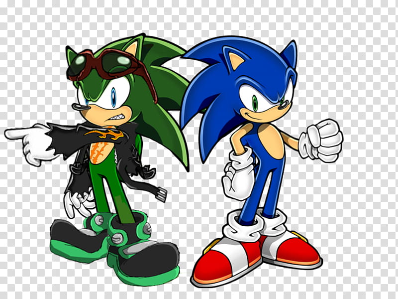 Sonic and Scourge transparent background PNG clipart