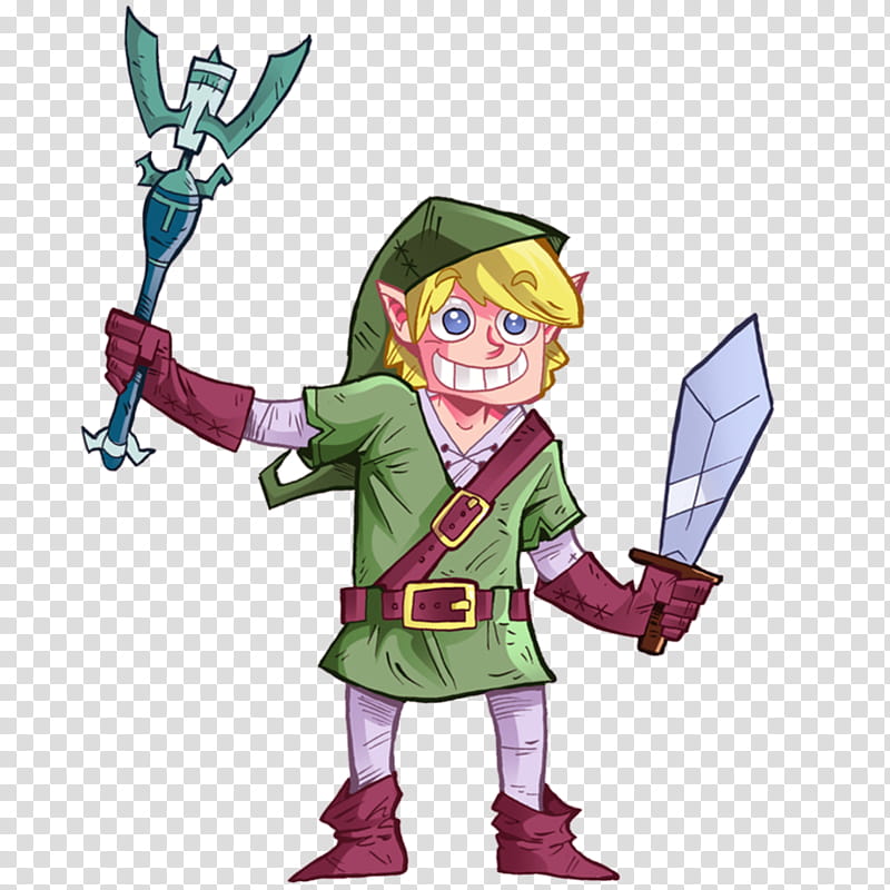 Zelda Collab, Dominion Rod, Legends of Zelda Link transparent background PNG clipart