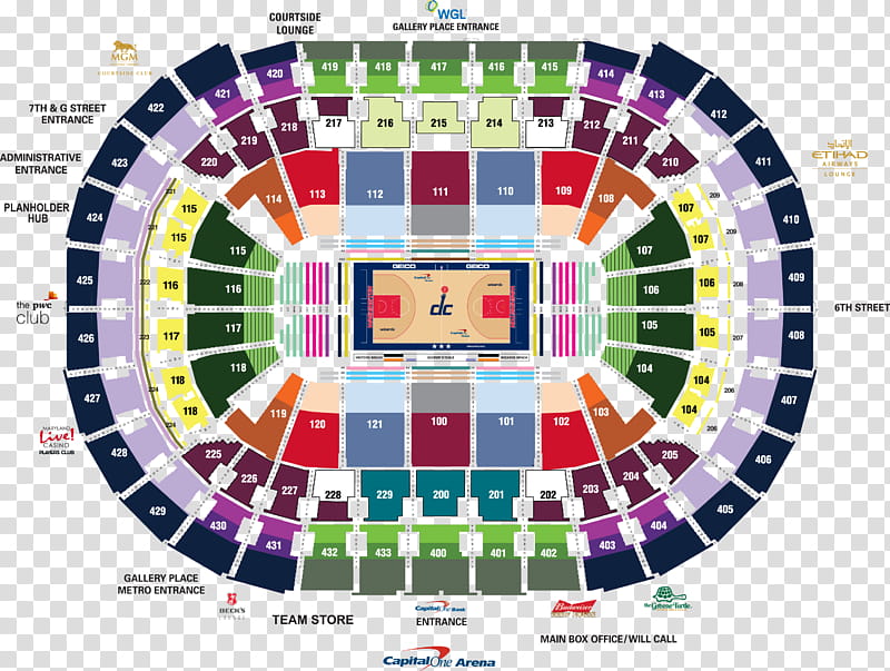 Ice, Capital One Arena, Washington Wizards, Nba, Washington Capitals, Washington Mystics, Aircraft Seat Map, Basketball transparent background PNG clipart