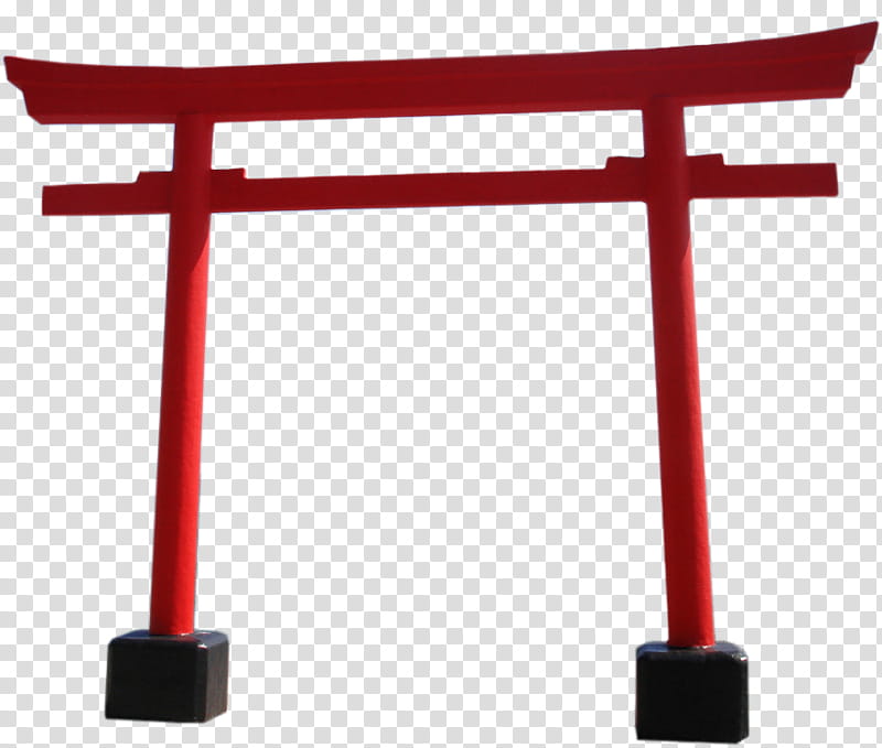 , red and black tori gate transparent background PNG clipart