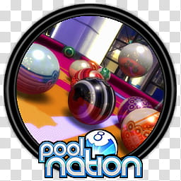 Game ICOs I, Pool Nation  transparent background PNG clipart