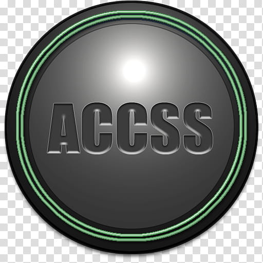 Round Plastic dock icons, ACCESS, ACCSS filename icon art transparent background PNG clipart