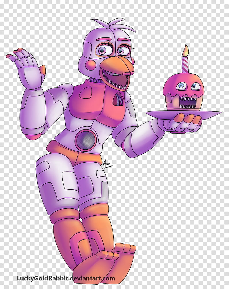 Funtime Chica transparent background PNG clipart