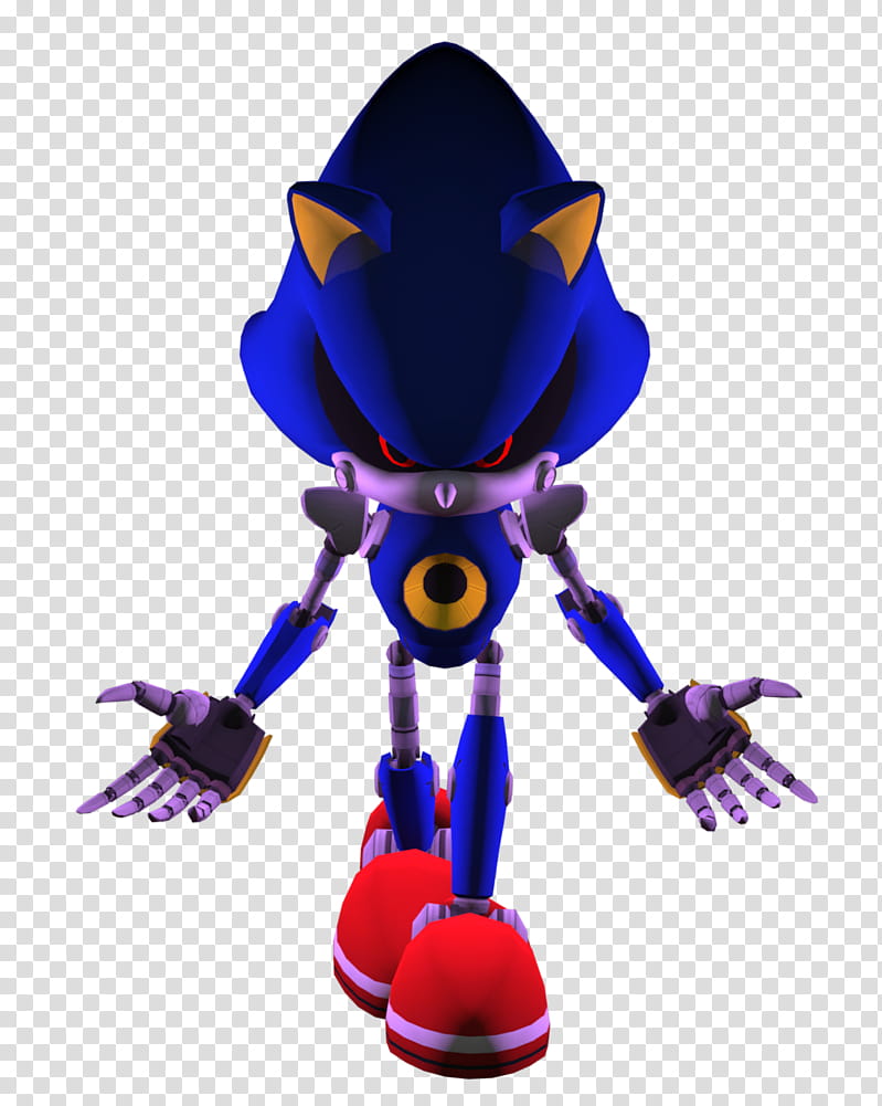 Metal Sonic Freeza Pose transparent background PNG clipart