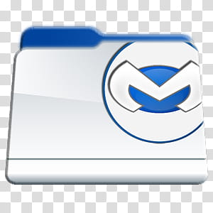 Program Files Folders Icon Pac, Morpheus Folder, white and blue folder icon transparent background PNG clipart