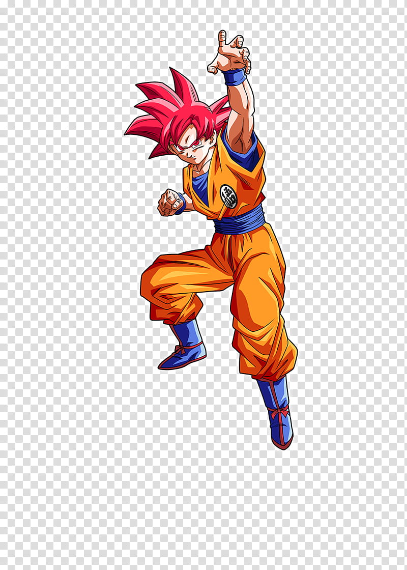 Goku SSG render Bucchigiri Match transparent background PNG clipart