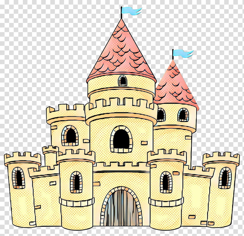 Castle, Coloring Book, Drawing, Palace, Cartoon, Page, Landmark, Architecture transparent background PNG clipart