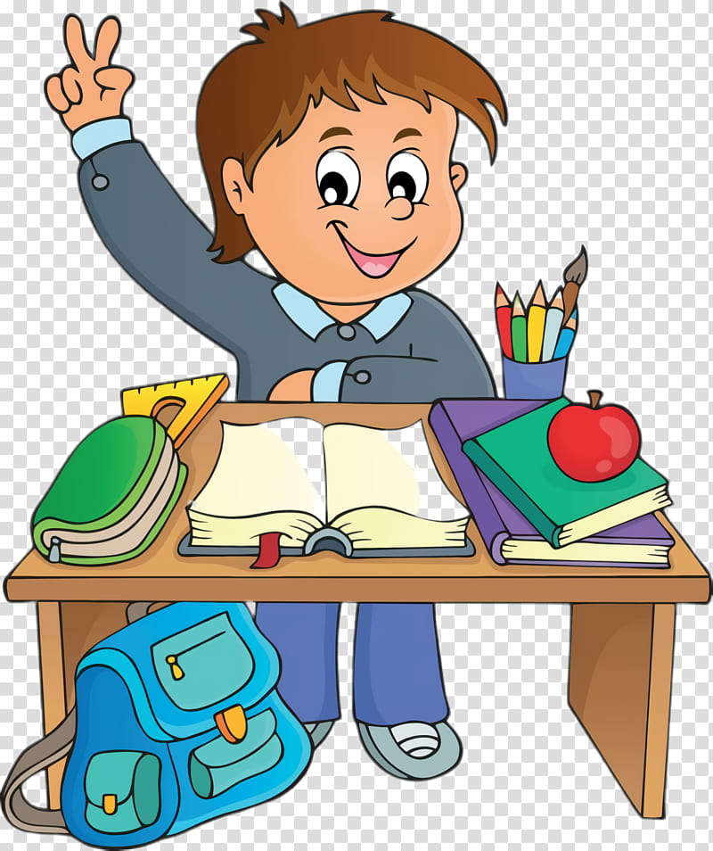 cartoon learning sharing play, Cartoon, Education
, Homework transparent background PNG clipart