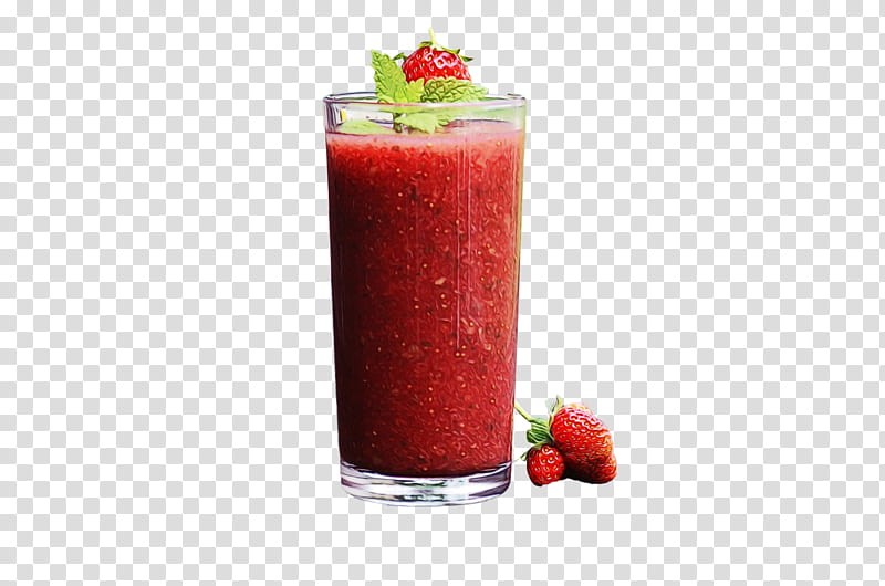 Tomato, Smoothie, Juice, Milkshake, Drink, Fruit, Strawberry, Food transparent background PNG clipart