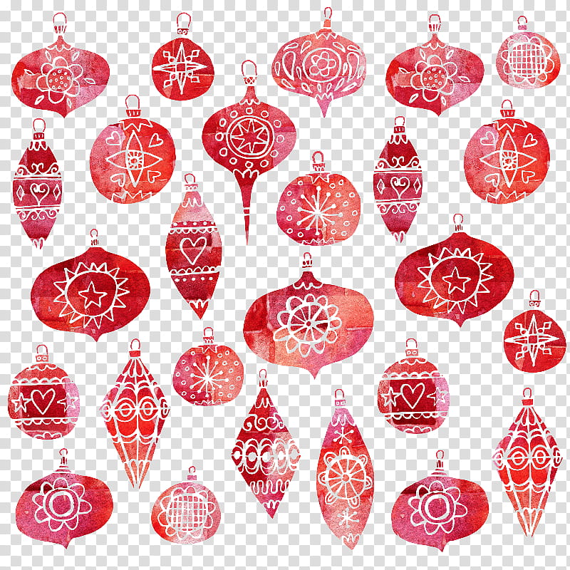 Red Christmas Ornament, Santa Claus, Gift, Christmas Decoration, Christmas Day, Christmas ings, Christmas Gift, Vintage Christmas transparent background PNG clipart