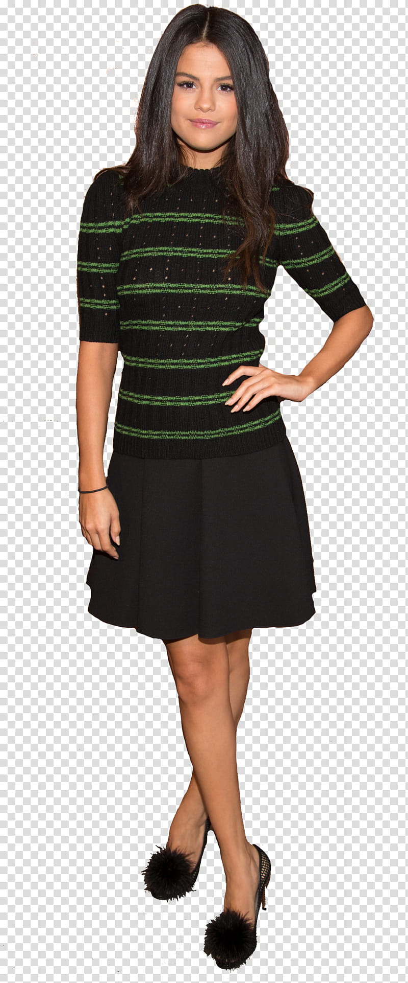 Selena Gomez , SelenaPurpleewDirect () transparent background PNG clipart