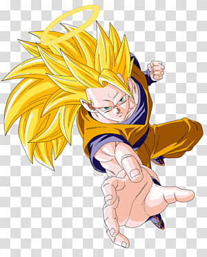 desenho goku super sayajin 3 - Clip Art Library