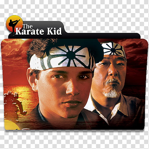 Epic  Movie Folder Icon Vol , The Karate Kid transparent background PNG clipart
