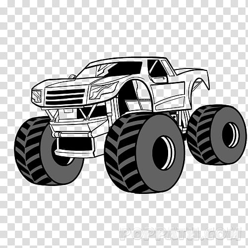 Monster, Car, Monster Truck, Wheel, Motor Vehicle Tires, Truggy, Radio Control, Automotive Tire transparent background PNG clipart