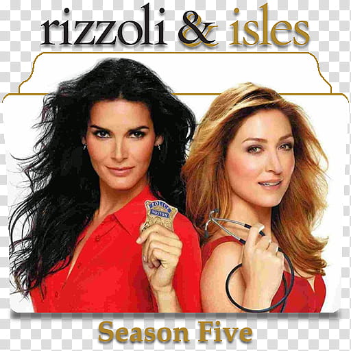 Rizzoli and Isles series and season folder icons, Rizzoli & Isles S ( transparent background PNG clipart