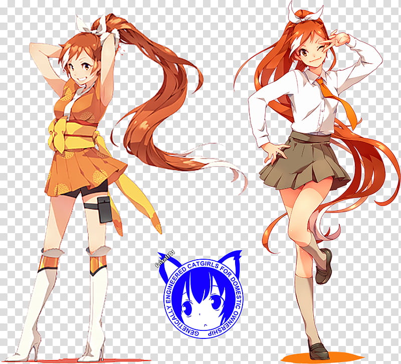 Crunchyroll Himechan render transparent background PNG clipart