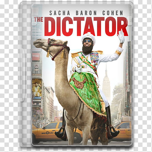 Movie Icon , The Dictator, The Dictator movie case transparent background PNG clipart
