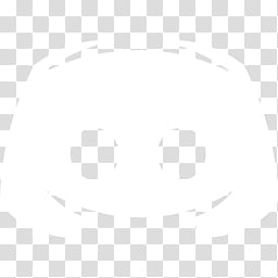White Flat Taskbar Icons, Discord, online game chat logo illustration transparent background PNG clipart