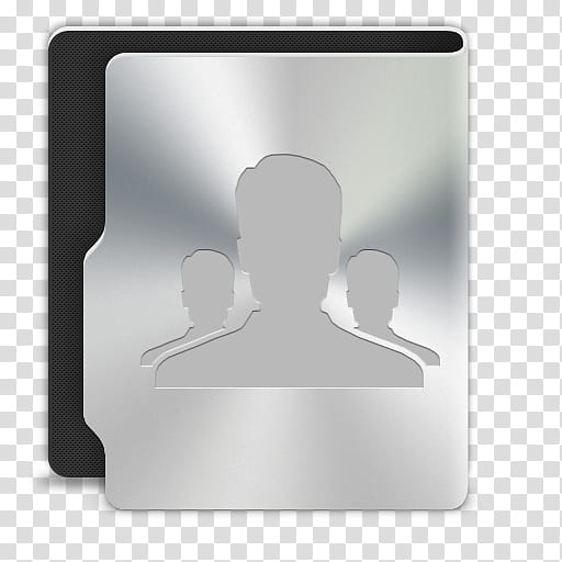 Aquave Aluminum, silver folder icon transparent background PNG clipart