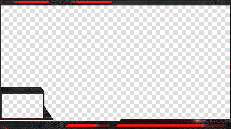 Free Stream Overlays Hexalove Red And Black Frame Graphic