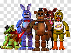 Fnaf 1 Animatronics - Fnaf 1 Animatronics - Free Transparent PNG Clipart  Images Download