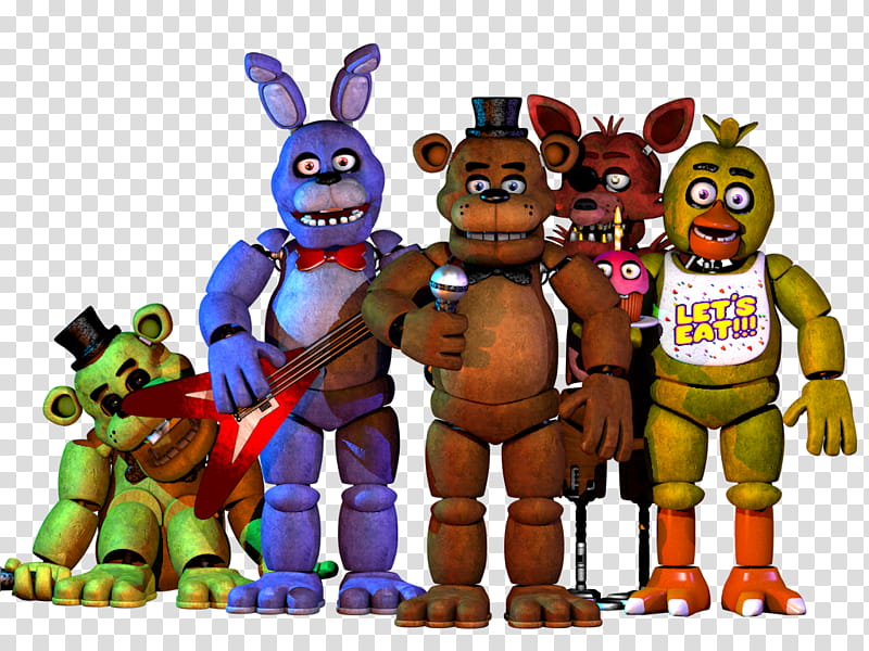 FNaF transparent background PNG cliparts free download