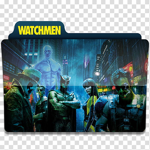 Folder Icons Movie Pack , watchmen transparent background PNG clipart