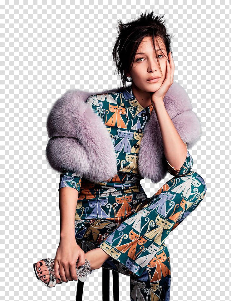 BELLA HADID, BH() transparent background PNG clipart