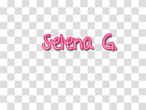 Texto Selena Gomez transparent background PNG clipart thumbnail