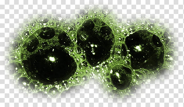 RPG Map Elements , green and black bubbles transparent background PNG clipart