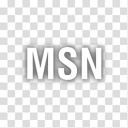 Texticon , MSN transparent background PNG clipart