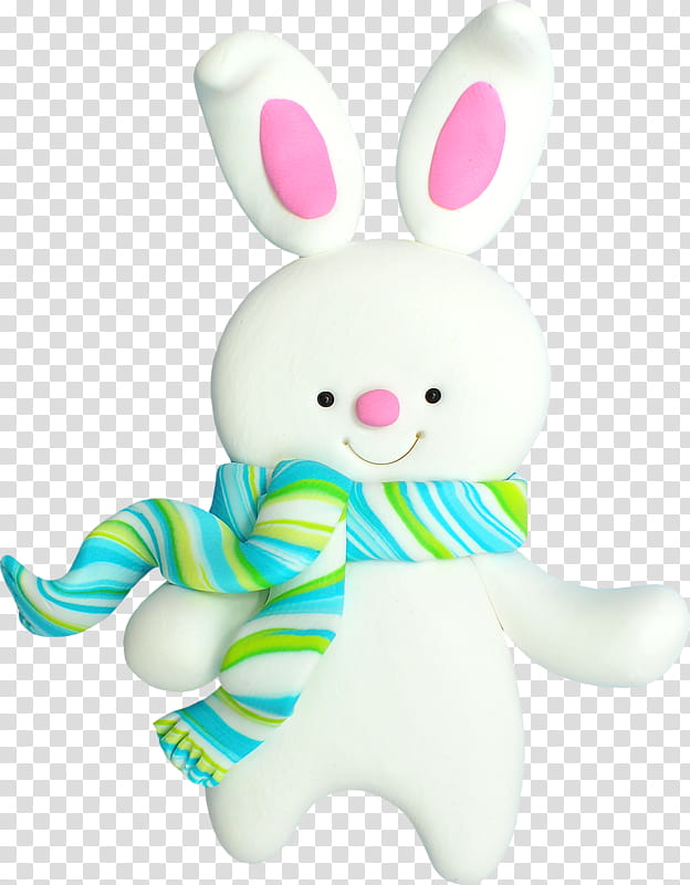 Easter Bunny, Rabbit, Santa Claus, Christmas Day, Snowman, Christmas Card, Hare, Christmas Decoration transparent background PNG clipart