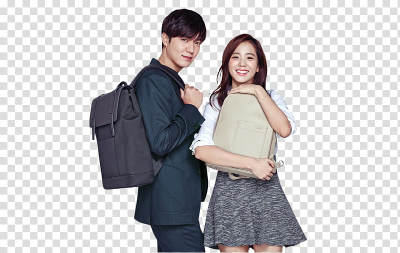 Lee Min Ho and Jisoo transparent background PNG clipart