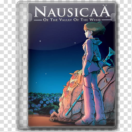 the BIG Movie Icon Collection N, nausicaä of the valley of the wind transparent background PNG clipart