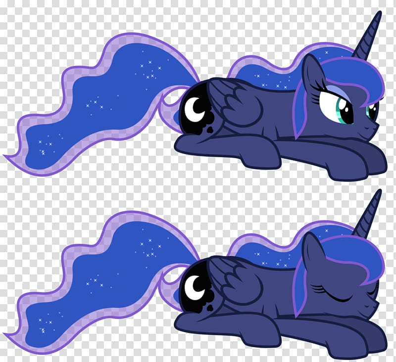 Princess Luna Lying Down, My Little Pony Princess Luna illustration transparent background PNG clipart