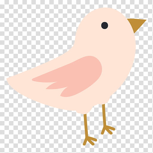Cartoon Bird, Chicken, Logo, Beak, Pink, Cartoon, Pigeons And Doves, Water Bird transparent background PNG clipart
