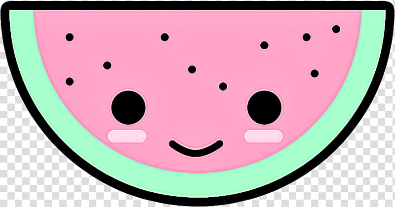 pink cartoon nose smile cheek, Line, Melon, Mouth transparent background PNG clipart