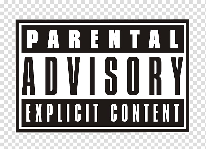 Parental Advisory, Parental Advisory sign transparent background PNG clipart