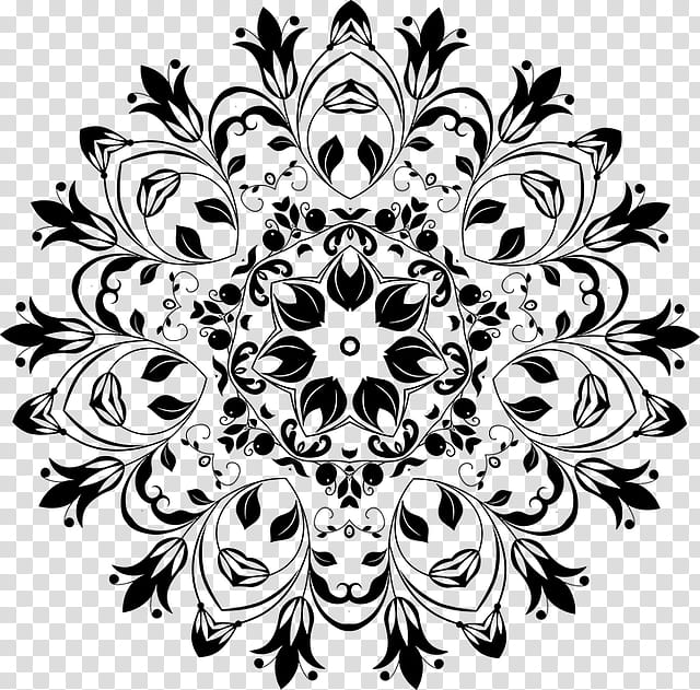 Flower Line Art, Floral Design, Drawing, Ornament, Rose, Blackandwhite, Visual Arts, Symmetry transparent background PNG clipart