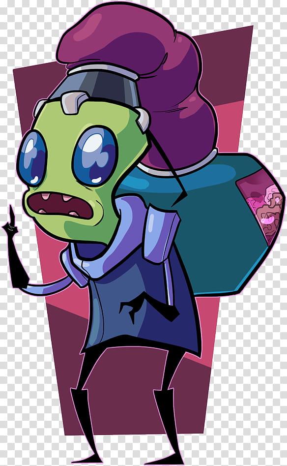 Zim Gaz Tallest Red Irkens Drawing, Professor Membrane, Ms Bitters, Digital Art, Invader Zim Merchandise, , Cartoon, Fictional Character transparent background PNG clipart