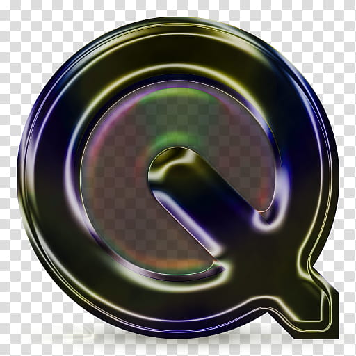 QuickTime X Worlds Best, Quicktime x metallic black V copy transparent background PNG clipart